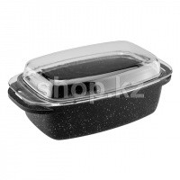 Vinzer Premium Granite Inductionс, 5.6 л,  қақпағы бар қаз пісіргіші