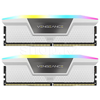 DDR-5 DIMM 32 GB 6400 MHz Corsair Vengeance RGB, 2x 16 GB Kit, BOX (CMH32GX5M2B6400C36W)