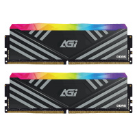 DDR-5 DIMM 32 GB 6000 MHz AGI Turbosprint RGB, 2x16GB Kit, Black, BOX (AGI6CSJ16UD858-DC)