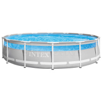 Бассейн каркасный INTEX Prism Frame Clearview 26730NP