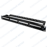 Patch panel 24-port SHIP P197-24A, RJ-45, 19", 1U, Cat. 6e