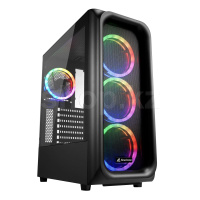 Корпус Sharkoon TK5M RGB, Black