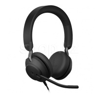 Jabra Evolve2 40 SE, MS Stereo, Black гарнитурасы