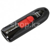 USB 32Gb Transcend JetFlash 590, Black-Red флешкасы