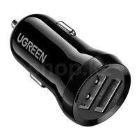 UGREEN ED018 (50875), Black, автомобиль, зарядтағыш 