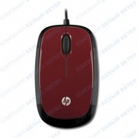 Мышь HP x1200, Red, USB