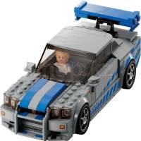 Конструктор Lego, Speed Champions: «Двойной форсаж» Nissan Skyline GT-R (R34)