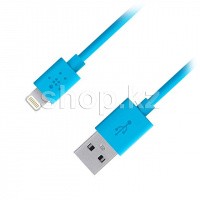 Lightning Belkin F8J023BT04, 1.2m, Blue интерфейс кабелі