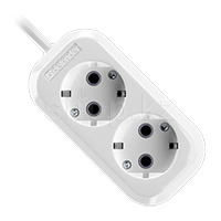 Удлинитель Defender R320, 2 розетки, 5м, White