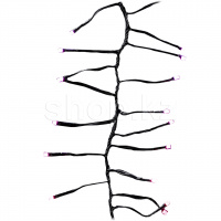 Twinkly Cluster 400 RGB LED, Black гүл тізбегі 