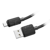 Кабель интерфейсный для Micro USB Usams SJ-690, 1m., Black