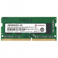 SO-DIMM 4Gb DDR4 PC21300/2666Mhz Transcend, BOX (JM2666HSD-4G)