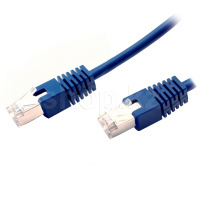 Patch cord RJ-45 5е cat SHIP, FTP, 0.5m, OEM, Blue