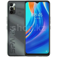 Смартфон Tecno Spark 7, 128Gb, Magnet Black (KF6n)