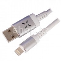 Apple iPad/iPhone/iPod Usams SJ-261, 1m, White интерфейс кабелі