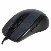 Мышь A4Tech N-708X-2M, Glossy-Grey, USB