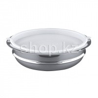 Салатница VINZER 89211, 24 см, 3.5 л, с крышкой