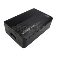 Зарядное устройство LDNIO A4808Q, сеть, для USB-устройств, Black