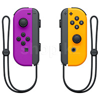 Контроллер игровой Nintendo Joy-con, Purple-Orange