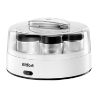 Йогуртница Kitfort КТ-6097, Black-White
