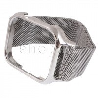 Ремешок для смарт-часов Apple Watch 4, 44mm, Usams, сталь, Silver