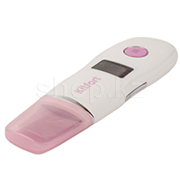 Аппарат для ультразвуковой чистки лица Kitfort КТ-3113, White-Pink