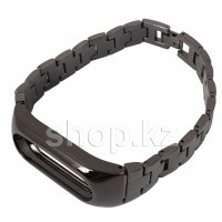 Ремешок для смарт-браслетов Xiaomi Mi Band Metal strap, Black
