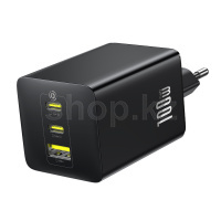 Зарядное устройство Baseus EnerFill FE11 2C+U 100W, сеть, для USB устройств, Cosmic Black