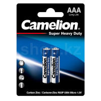 Camelion AAA Super Heavy Duty R03P-BP2B, 1.5V (2 дана) батареясы
