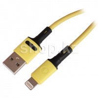 Apple Lightning Usams SJ434, 1m, Yellow интерфейс кабелі