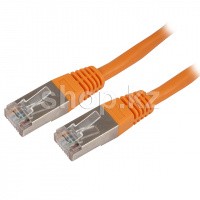 Patch cord RJ-45 5e cat GEMBIRD PP22e-0.5M/O, FTP, 0.5m, Orange