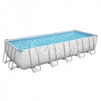 Бассейн каркасный Bestway Power Steel Rectangular 5612B