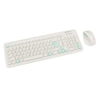 Клавиатура Defender Cerrato C-978, White, USB + мышь