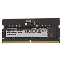 SO-DIMM 8GB DDR5 PC44800/5600Mhz Team Group ELITE, BOX (TED58G5600C46A-S016)