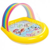 INTEX Rainbow Arch 57156NP үрлемелі балалар бассейні