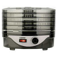 Сушилка для продуктов Centek CT-1658, Black