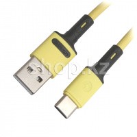 USB Type-C Usams SJ-436, 1m, Yellow интерфейс кабелі