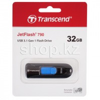 USB Флешка 32 GB Transcend JetFlash 790, USB 3.1