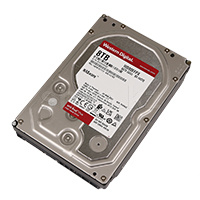 Жесткий диск HDD 8 TB Western Digital (WD80EFPX), 3.5", 256 MB, SATA III, Red Plus