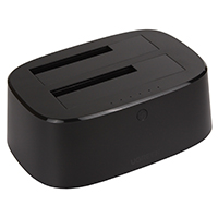 2.5"/3.5" Ugreen CM198, 2хSATA, USB 3.0, Black (50857) док-станциясы