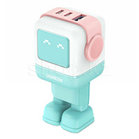 Зарядное устройство UGREEN CD361 Nexode, 65W, Cyan