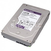 Жесткий диск HDD 10000 Gb Western Digital (WD102PURZ), 3.5", 256Mb, SATA III, Purple