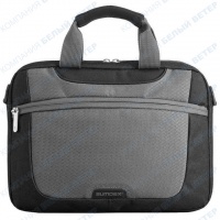 Сумка для ноутбука Sumdex PON-308BK-1, 10", Black/Gray