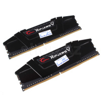 DDR-4 DIMM 64 GB 3200 MHz G.SKILL RipJaws V, 2x 32 GB Kit, Black, BOX (F4-3200C14D-64GVK)