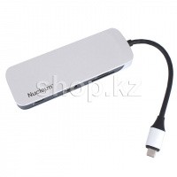 Kingston Nucleum USB Type-C - HDMI, 2 USB 3.1, 2 USB-C, SD, microSD ауыстырғышы