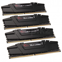 DDR-4 DIMM 128 GB 3200 MHz G.SKILL RipJaws V, 4x 32 GB Kit, BOX (F4-3200C16Q-128GVK)