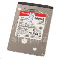 Жесткий диск HDD 500 Gb Toshiba HDWK105UZSVA, 2.5", 8Mb, SATA II