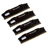 DDR-4 DIMM 128 GB 3600 MHz G.SKILL Ripjaws V, 4x 32 GB Kit, Black, BOX (F4-3600C18Q-128GVK)