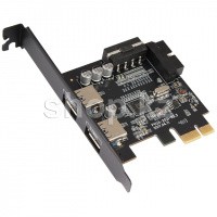 Контроллер PCI-Ex1 to 2хUSB 3.0, Orico PVU3-2O2I