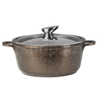 Кастрюля Lara Choco LR02-202, 20 см, 2.3 л., с крышкой